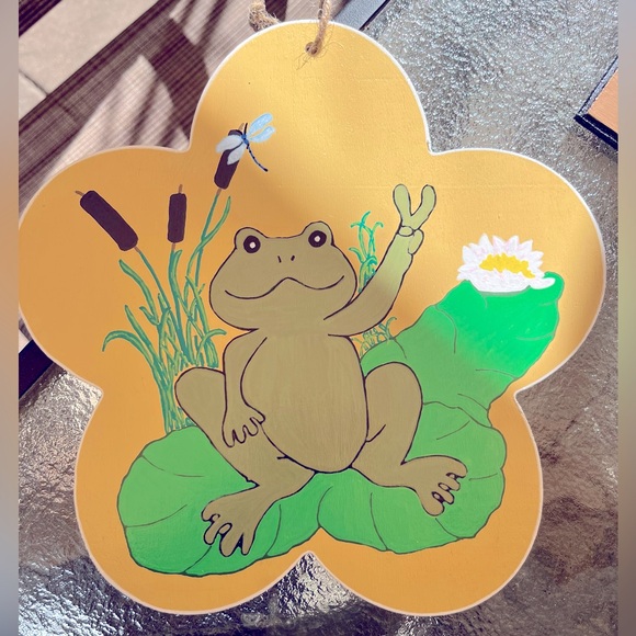 Wood sign - Picture 1 of 1